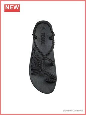 Adjustable Strappy Walking Sandals with Arch Support for Beach Walks